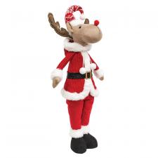 Santa Claus Standing Reindeer