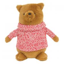 Fuzzy Bear w/ Chevron Sweater