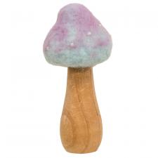 Blue/Purple Tie Dyed Mushroom