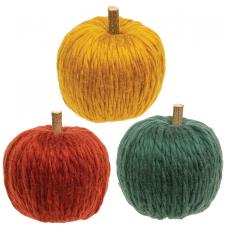 Yarn Pumpkin, 3 Asstd.