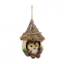 Sisal Owl House Ornament